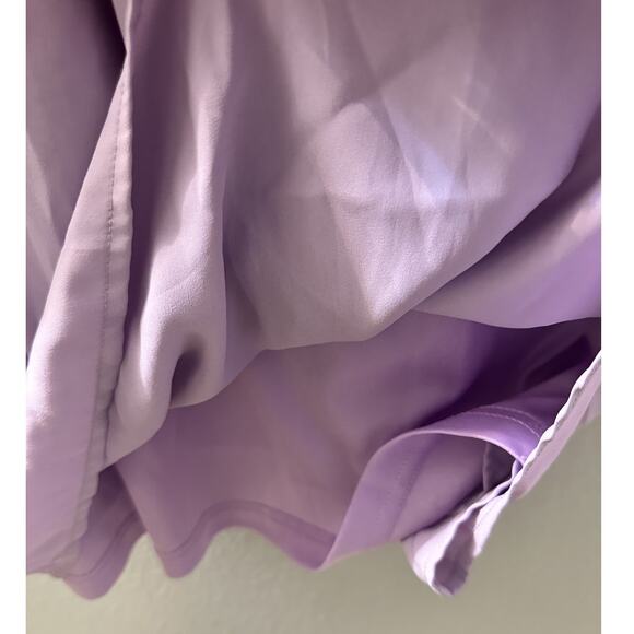 Tobi Light Purple Spaghetti Strap Sleeveless Tunic Blouse Size Large - Picture 6 of 9